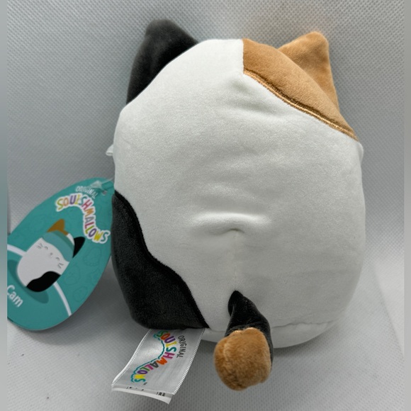 Original Squishmallow 5" Cam The Cat With Visor BRAND NEW WITH TAGS - Picture 2 of 6